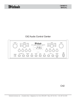 McIntosh C-42 - Owners manual 